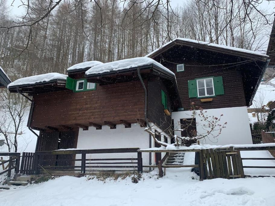 Villa Kleine Alpenhuette In Lend 2024 Neben Der Salzach Exterior foto